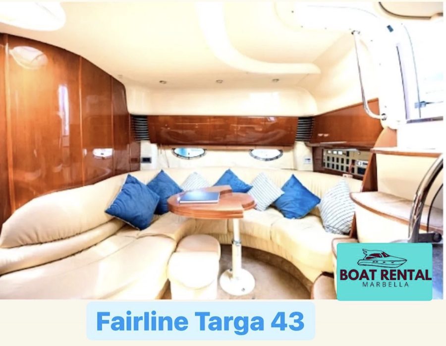 Fairline Targa 43 — Marbella charter