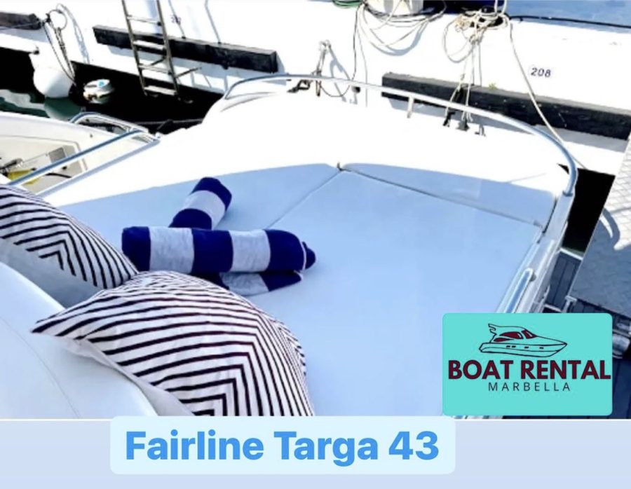 Fairline Targa 43 — Marbella charter