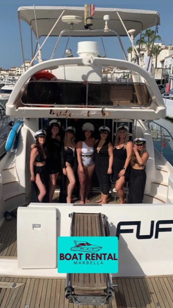 Group charter Marbella — on the water